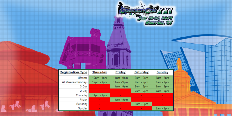 Registration Desk Hours